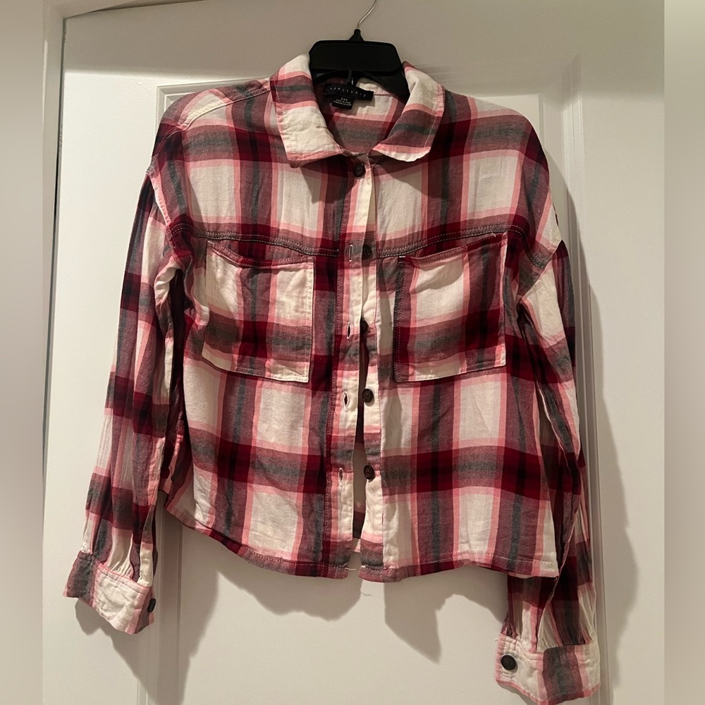 Sanctuary Plaid Flannel Button-down shirt